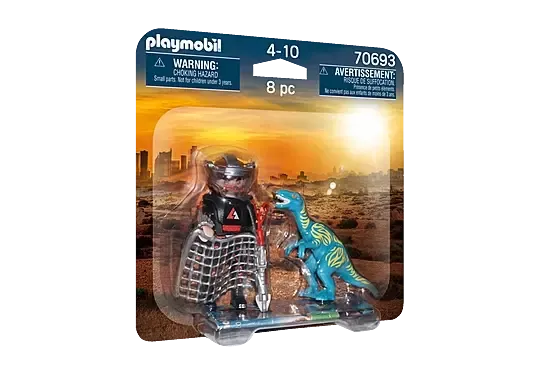 DuoPack Velociraptor with Dino Catcher