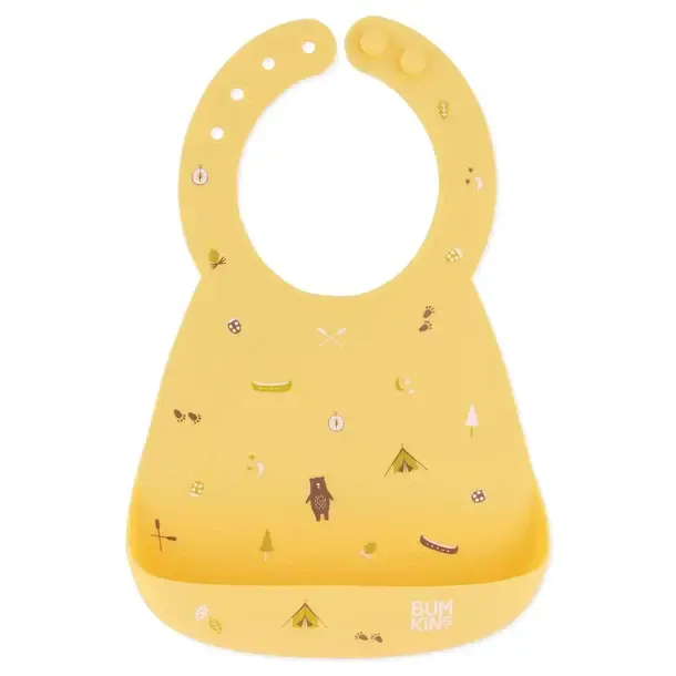 Bumkins Silicone Bib Camp Gear