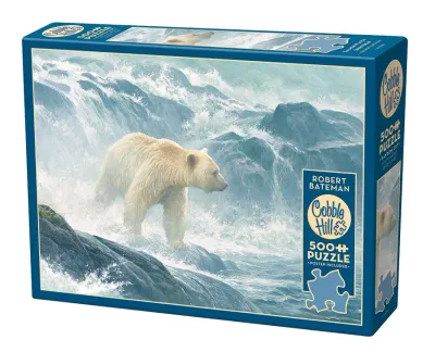 Salmon Watch Spirit Bear 500pc