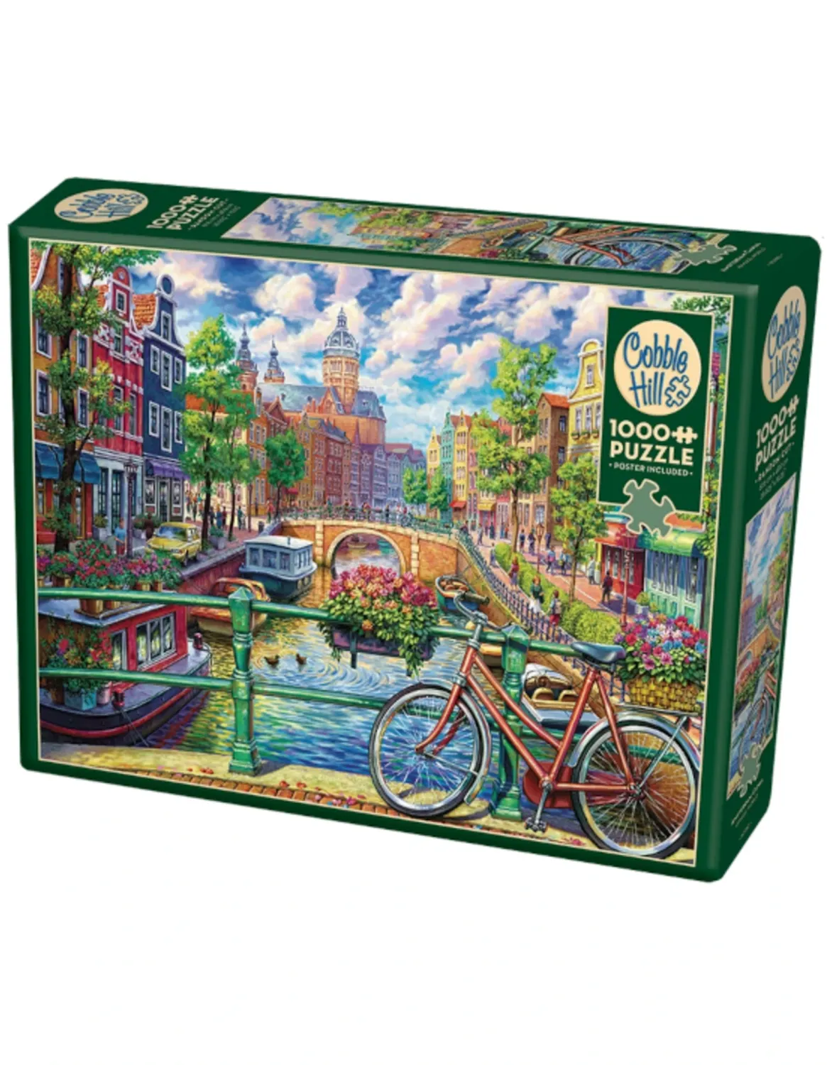 Cobble Hill Amsterdam Canal 1000 pc