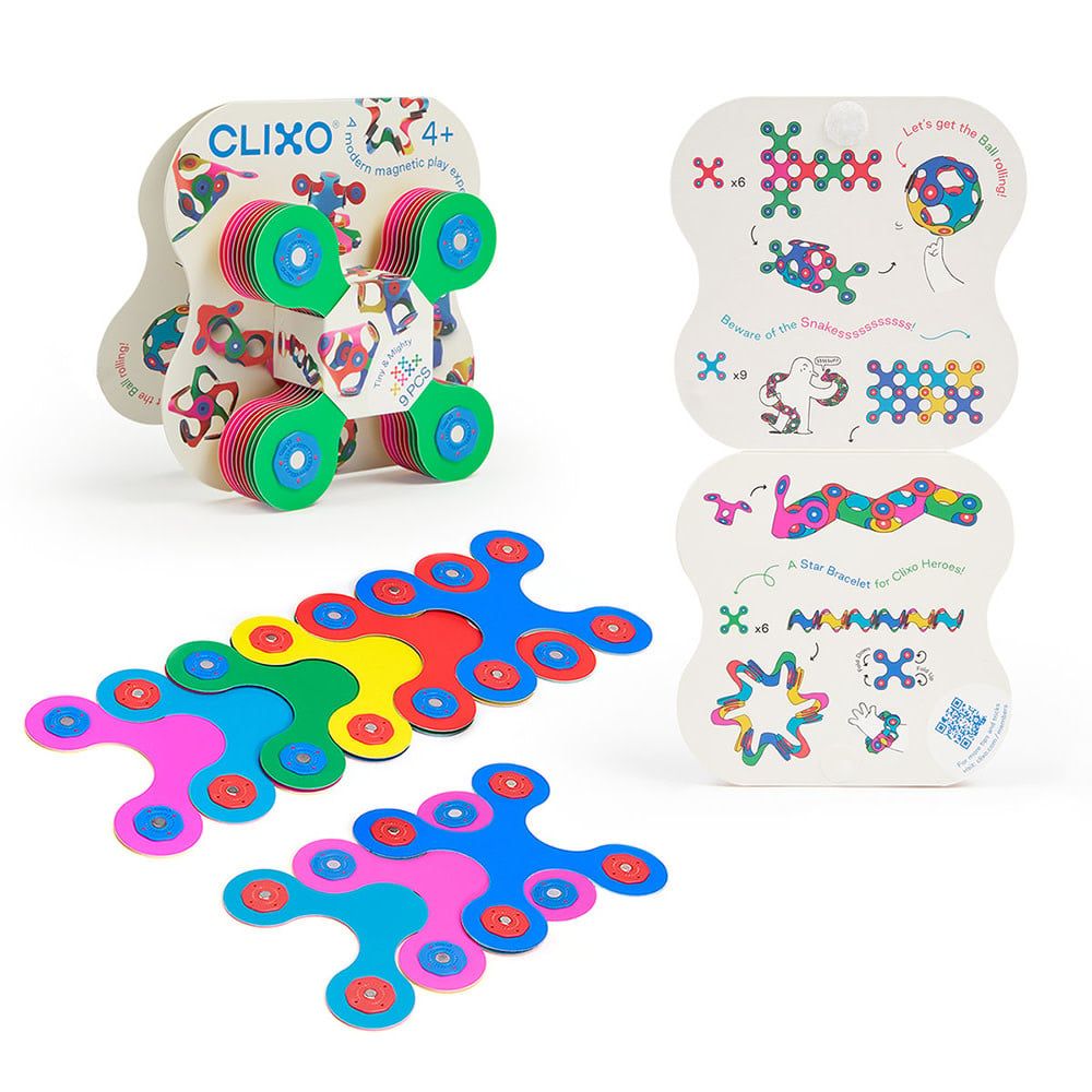 Clixo Tiny and Mighty 9pc