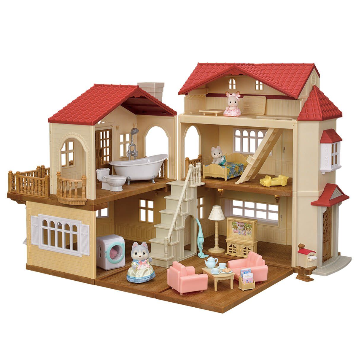 Calico Critters Red Roof Country Home Gift Set