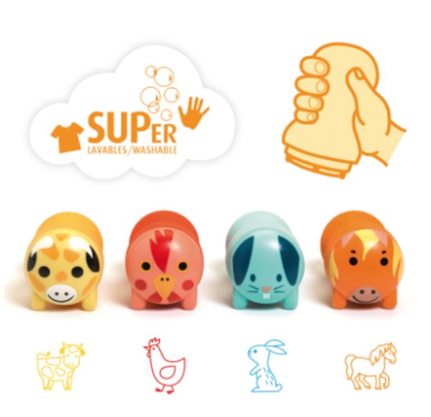 Farm Animal Stamps