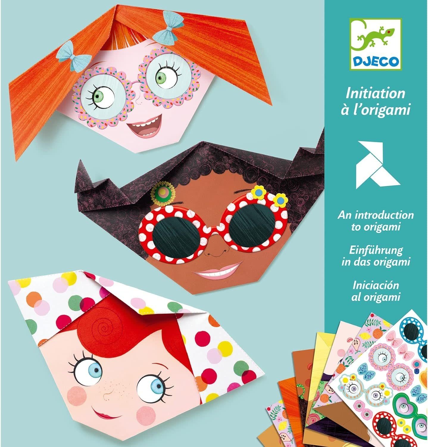 Djeco Origami Pretty Faces