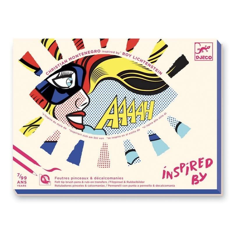 Inspired By Superheroes - Lichtenstein