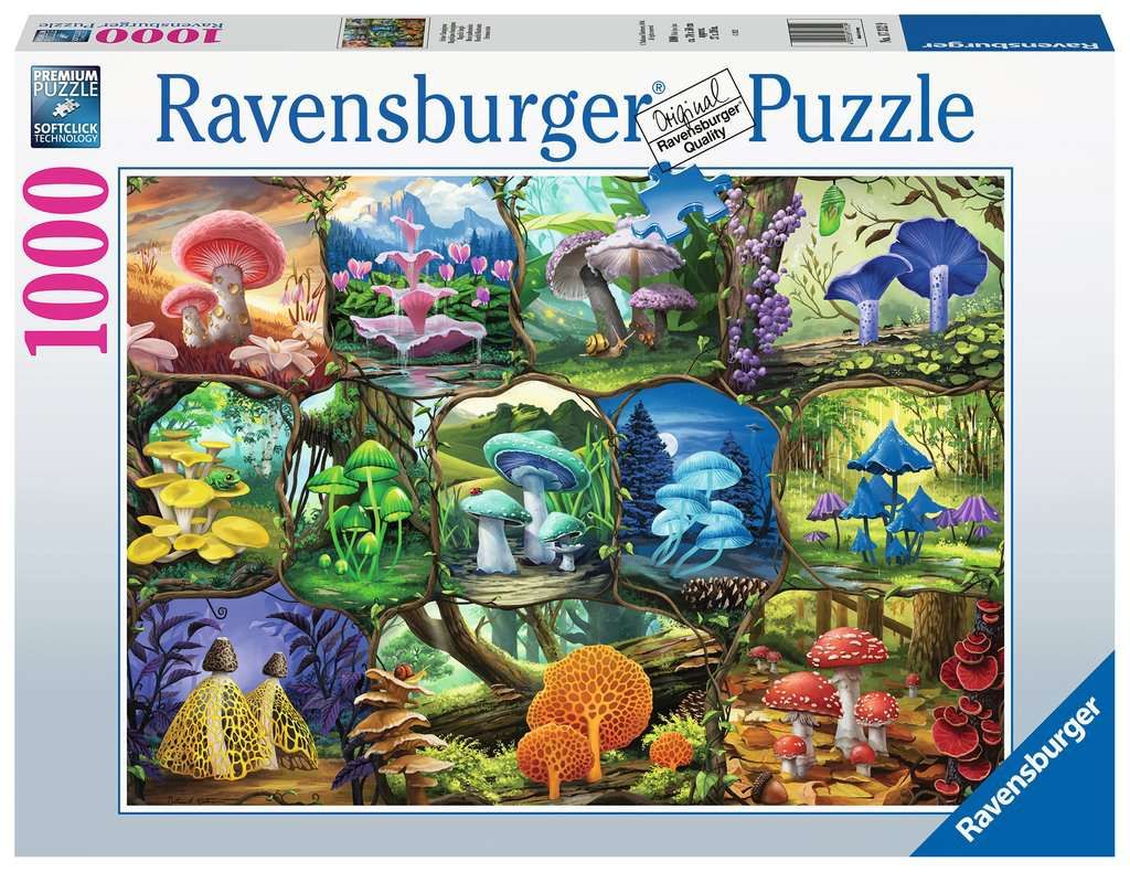 Ravensburger Beautiful Mushrooms 1000 pc Puzzle