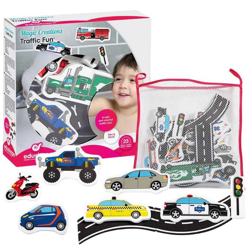 Magic Creations Bath Time Traffic Fun
