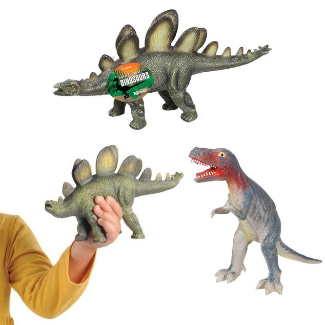 Toysmith Squeezeable Large Dinosaurs