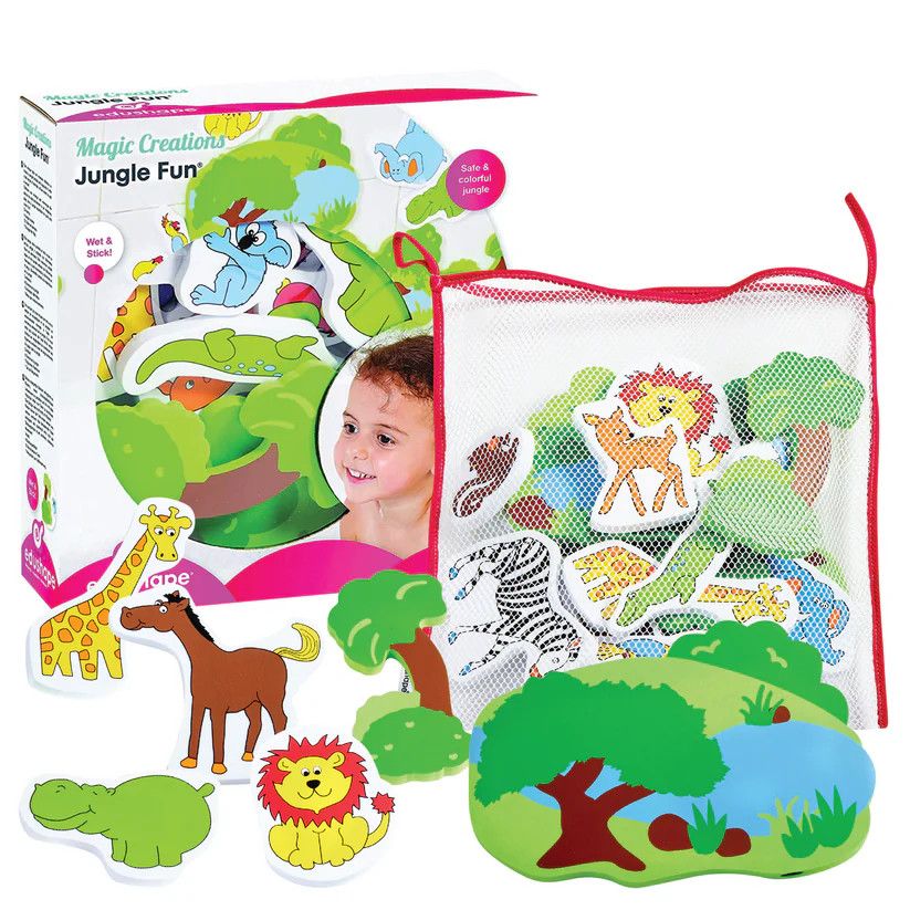 Magic Creations Bath Time Play Jungle Fun