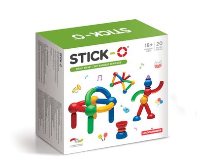 Magformers Stick-O Basic 20 Set