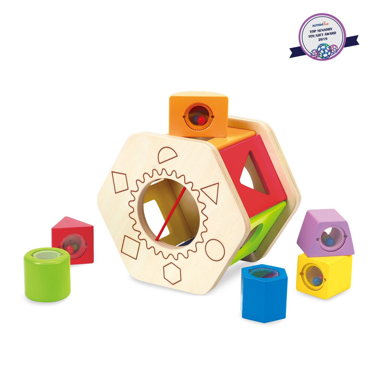 Hape Shake &amp; Match Shape Sorter