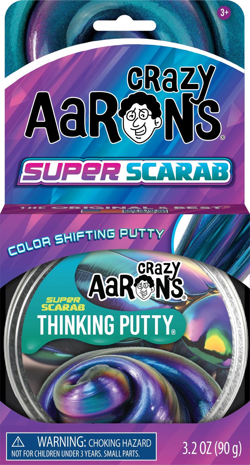 Thinking Putty -  Super Scarab 4&quot; Tin