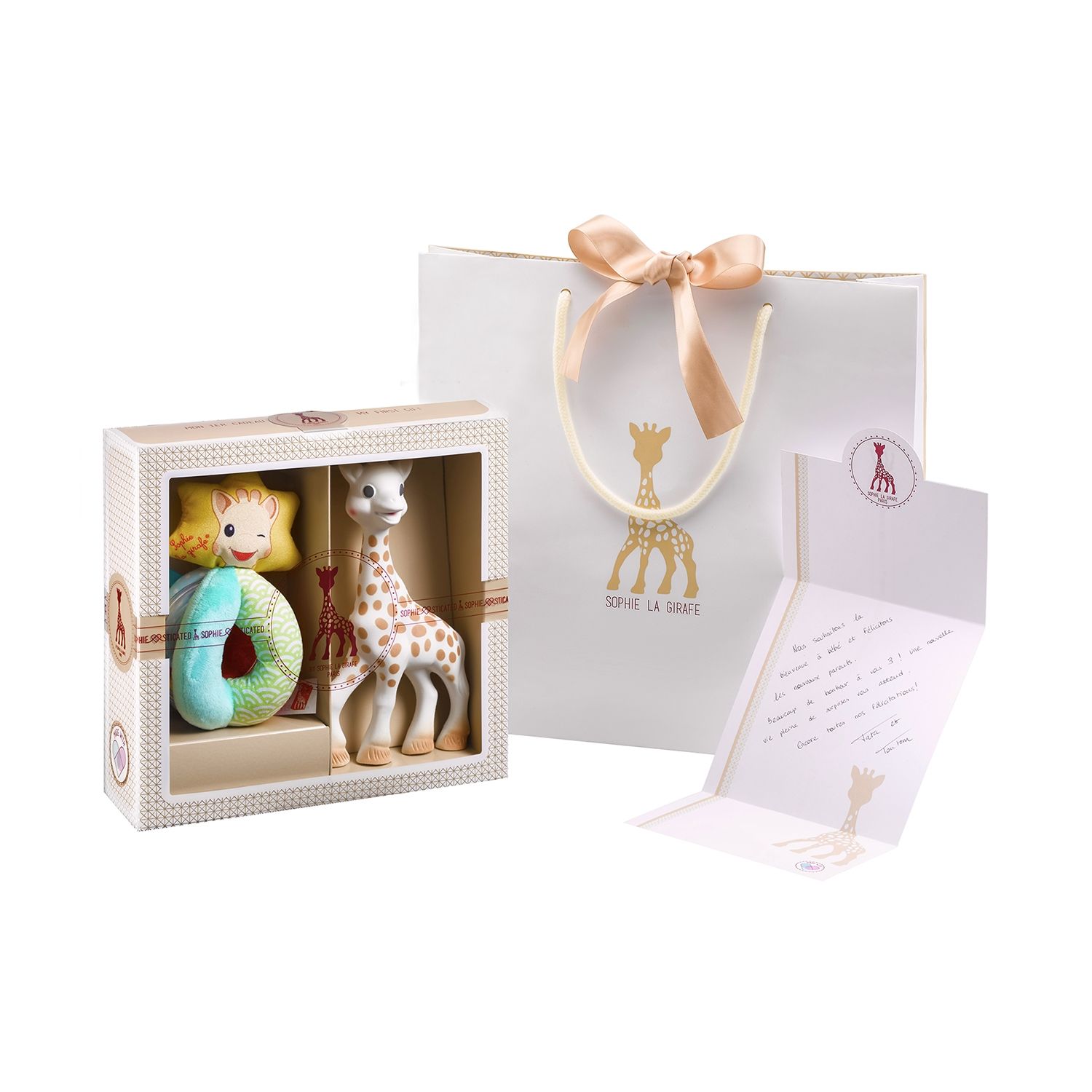 Sophie Sophiesticated: Classical Creation Rattle with Beads