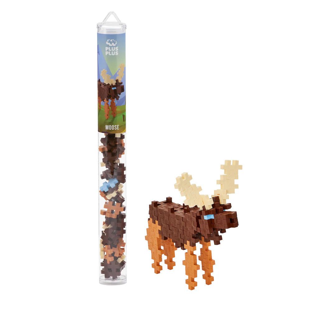 Plus Plus Tube 70pc - Moose