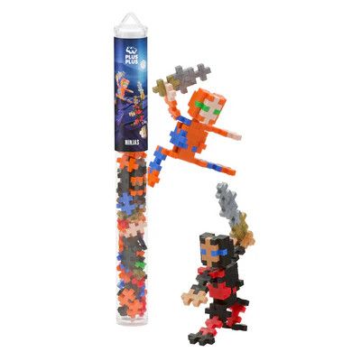 Plus Plus Tube 70 pc - Ninjas