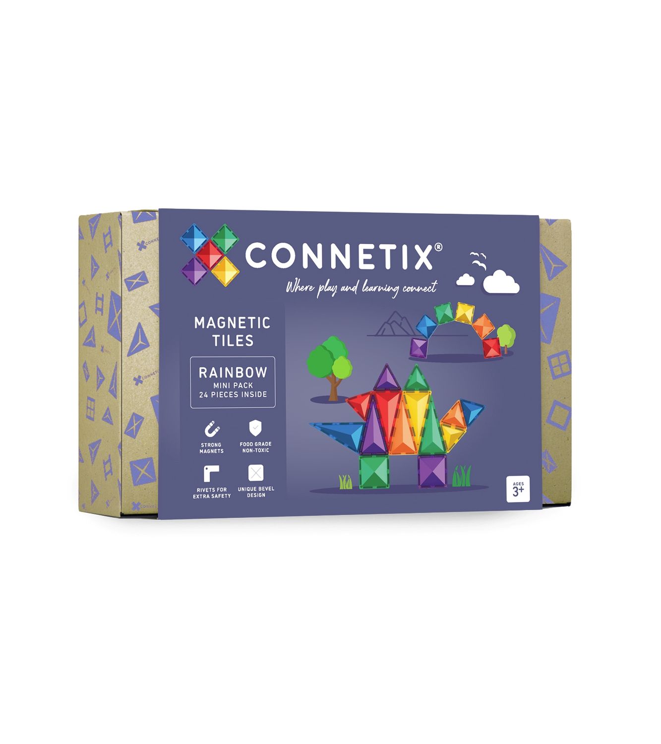 Connetix Rainbow Mini Pack 24pc