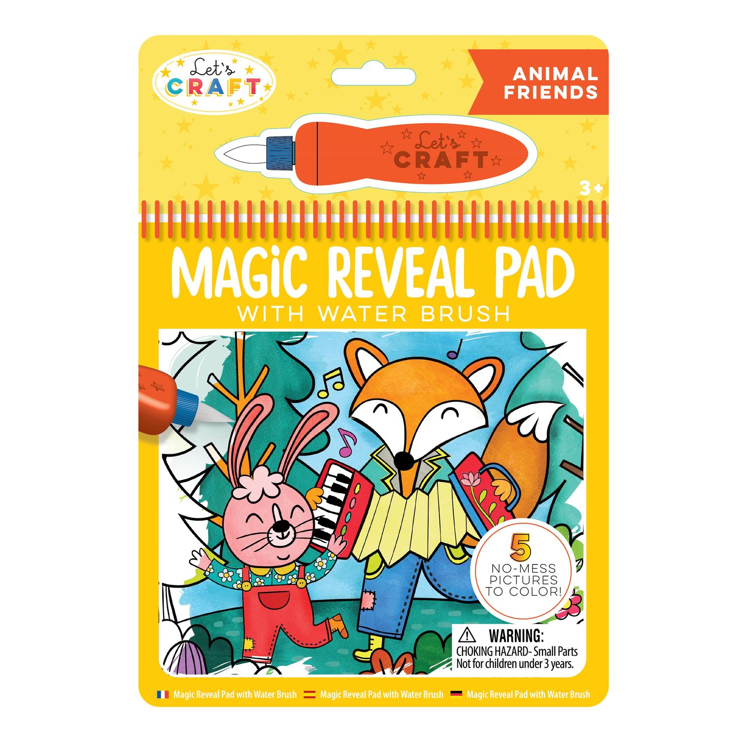 Bright Stripes Animal Friends Magic Reveal