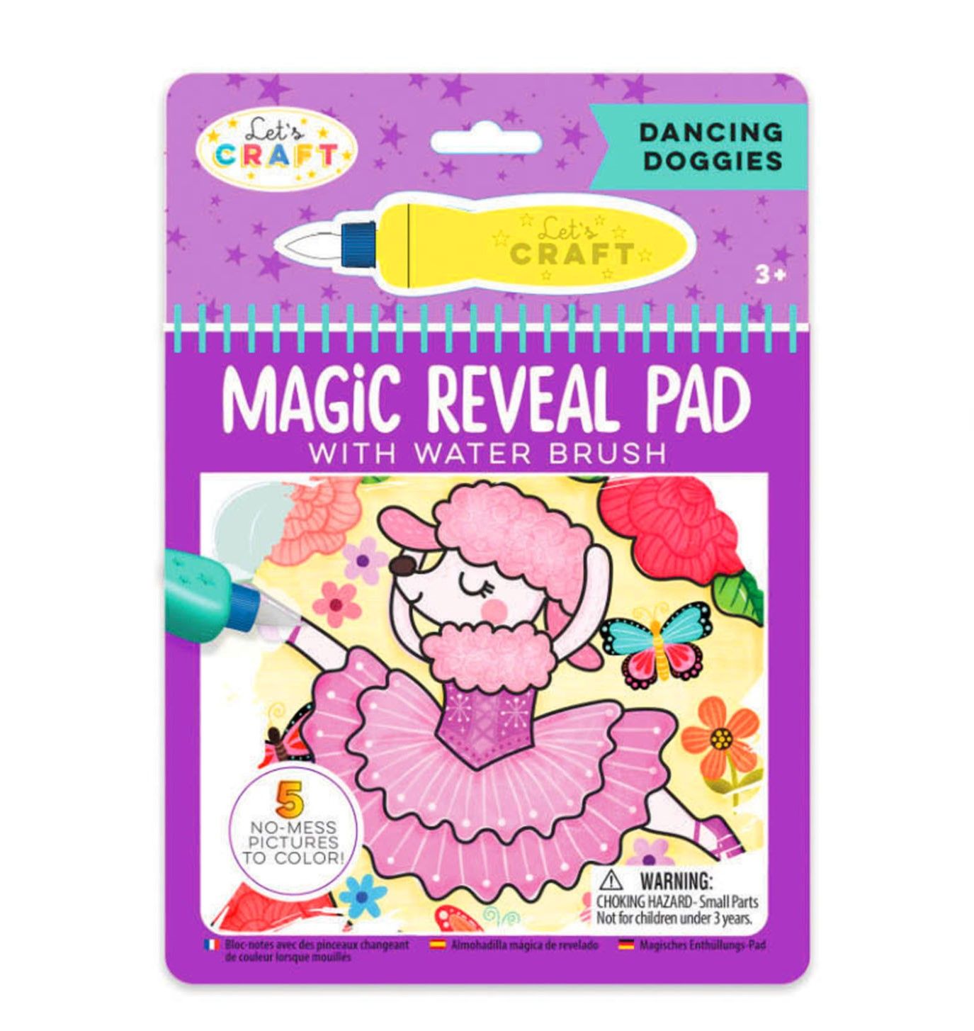 Bright Stripes Dancing Doggies Magic Reveal