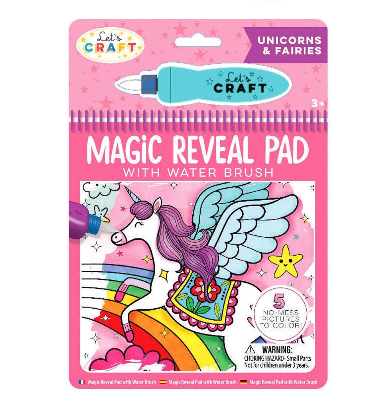Bright Stripes Unicorns and Fairies Magic Reveal