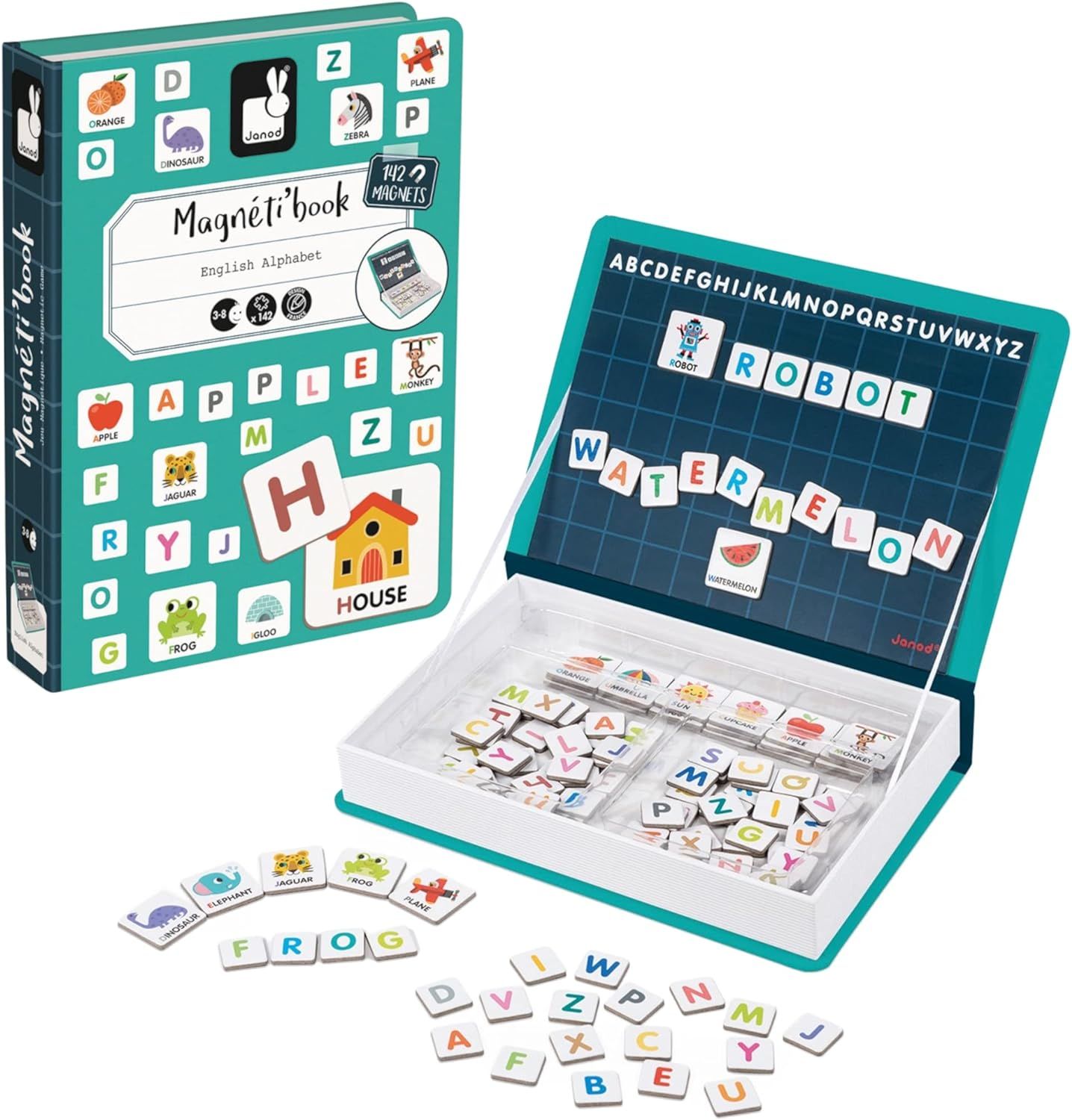 Janod Alphabet Magneti&#39;Book