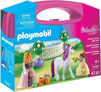 Playmobil Carry Case Princess Unicorn