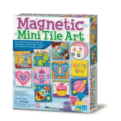 4M Magnetic Tile Art