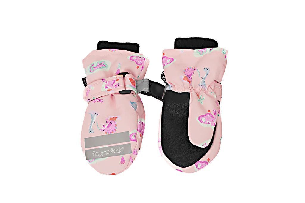 Flapjacks Dino Play Water Repellent Ski Mitts