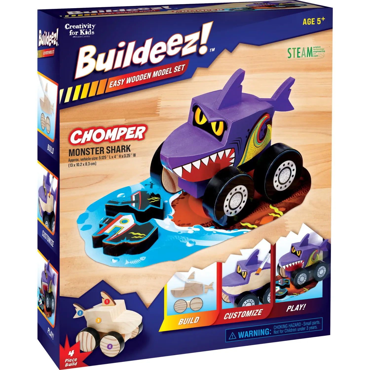 Creativity for Kids Buildeez!™ Monster Shark Chomper