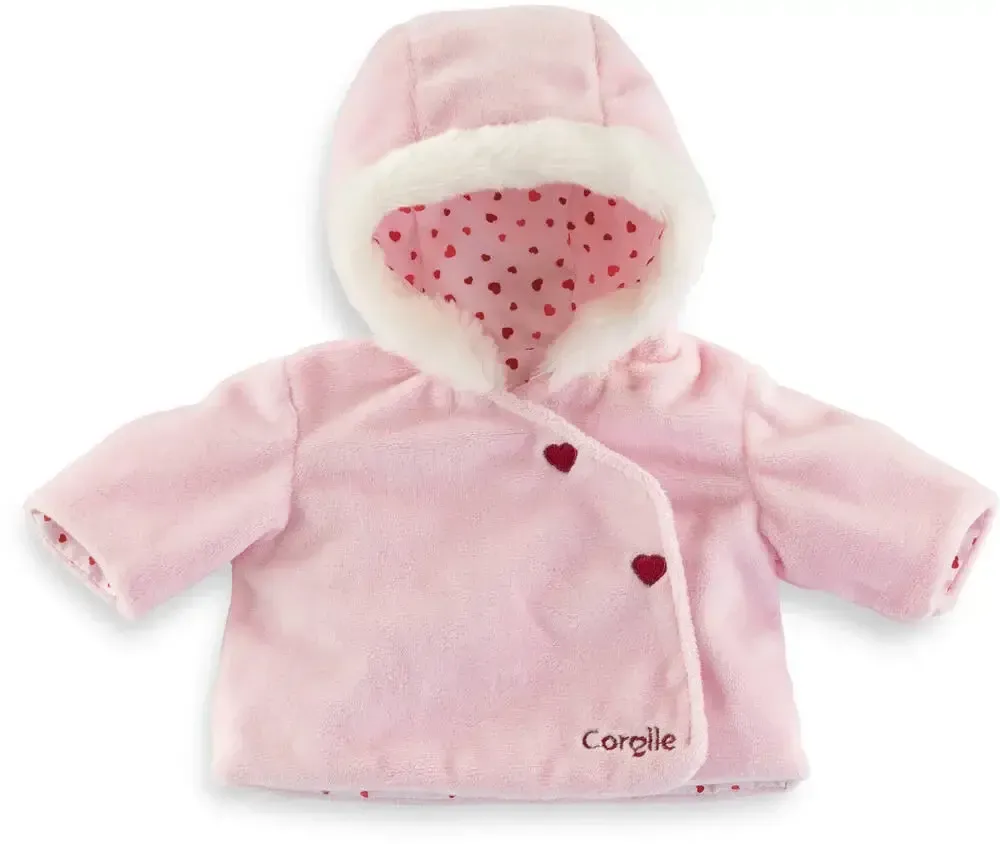 Corolle 12&quot; Doll Coat - Heart Petals