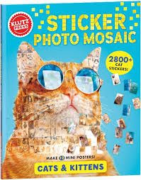 Klutz Sticker Photo Mosaic  Cats &amp; Kittens
