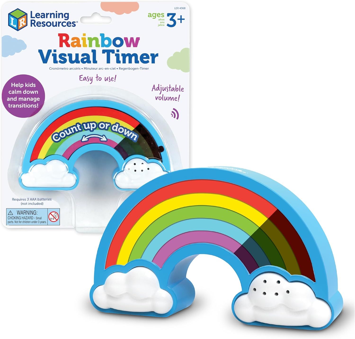Learning Resources Rainbow Visual Time