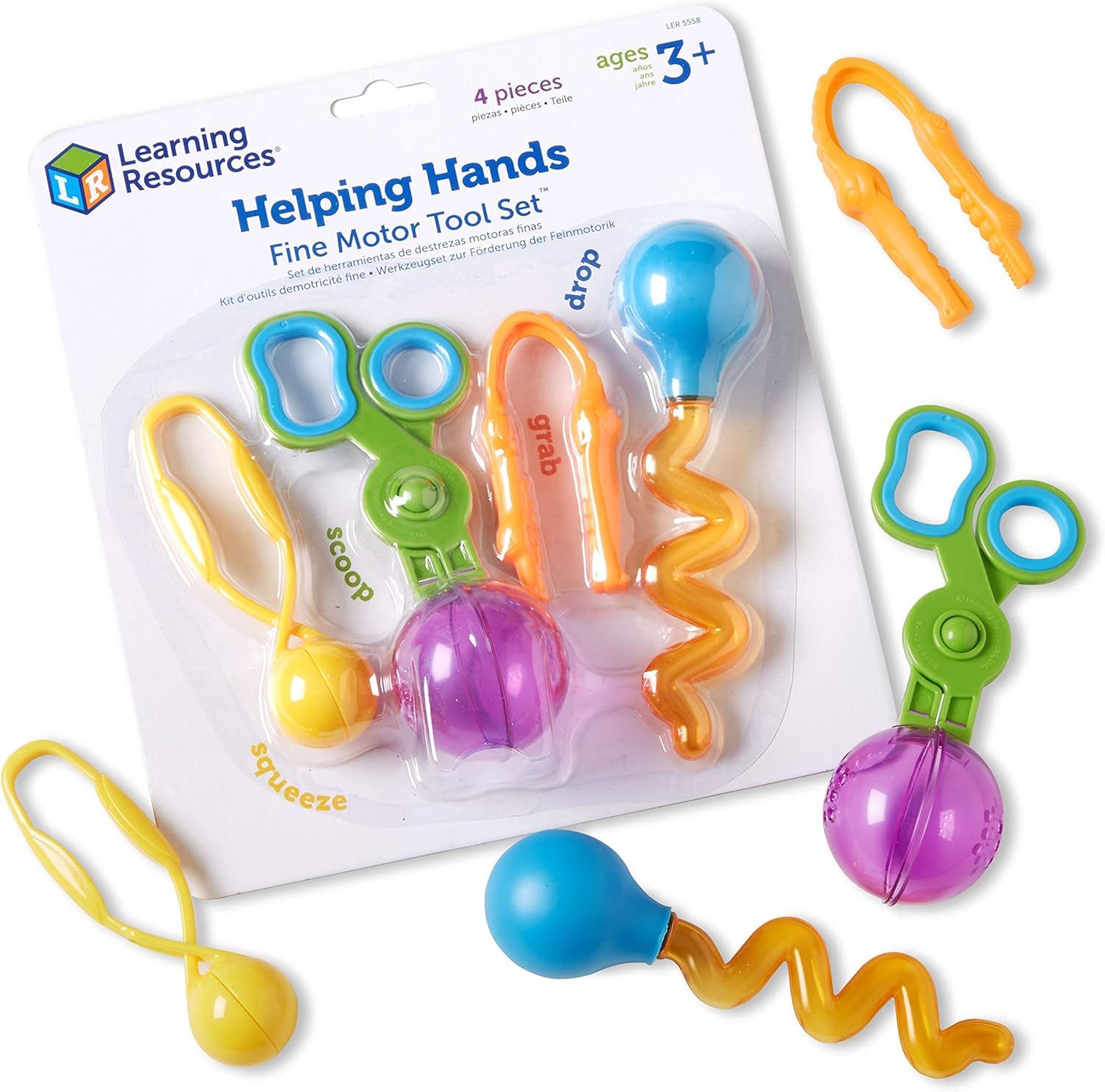 Learning Resources Helping Hands Fine Motor Tools