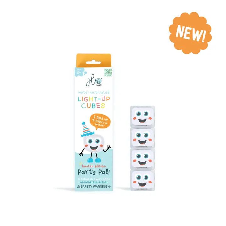 Glo Pals Light-Up Cubes Party Pal  9 Colour