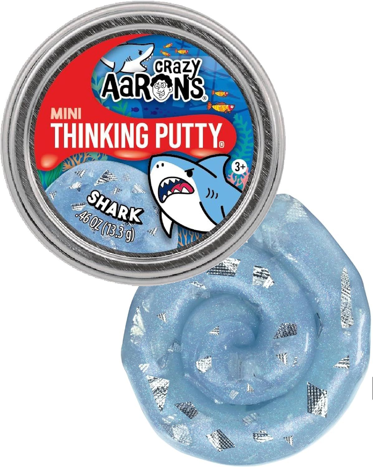 Crazy Aaron&#39;s Thinking Putty 2&quot; Tin Shark