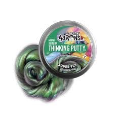 Crazy Aaron&#39;s Thinking Putty 2&quot; Tin Super Fly