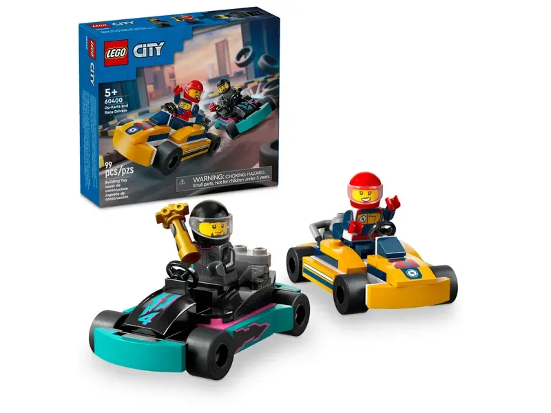 Lego City Go-Karts and Race Drivers