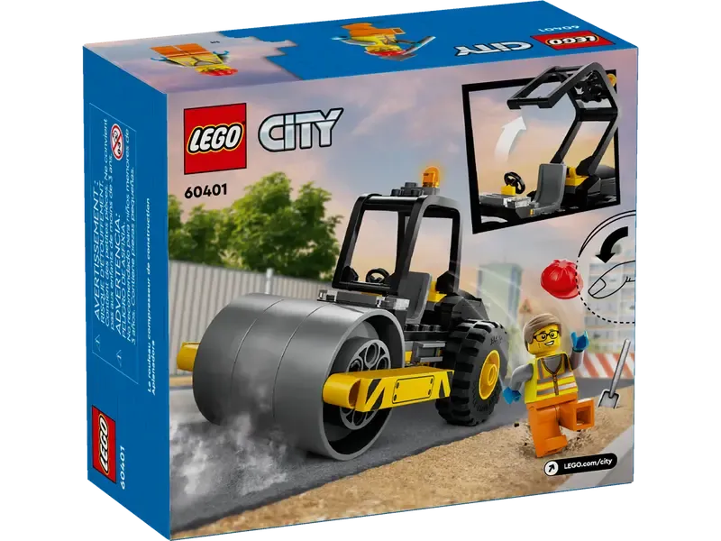 Lego City Construction Steamroller