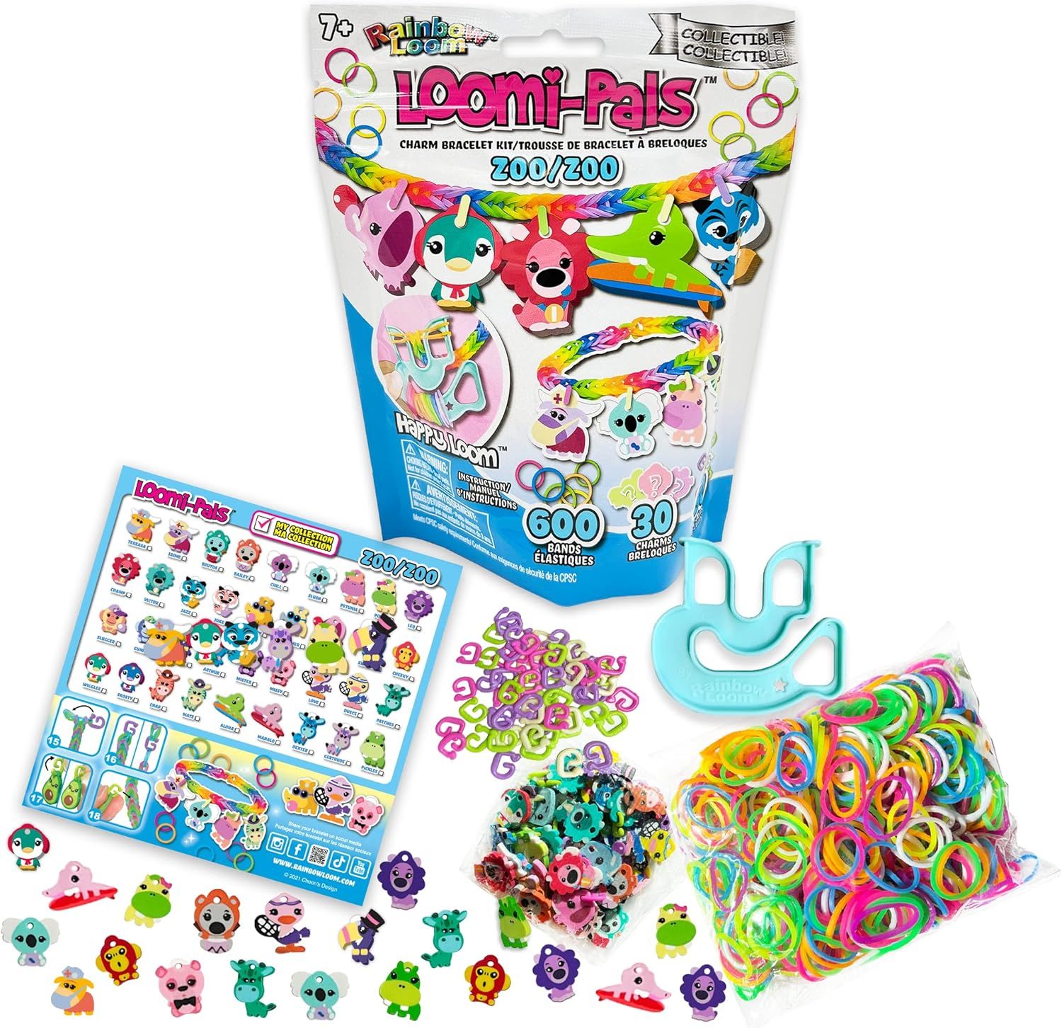 Rainbow Loom Loomi Pals Collectible Zoo