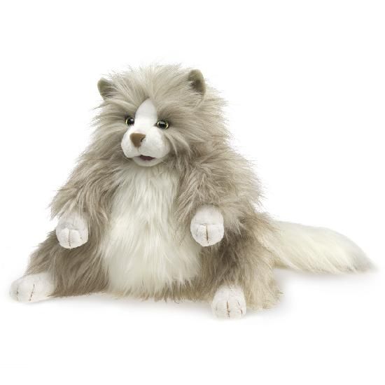Folkmanis Puppet Fluffy Cat