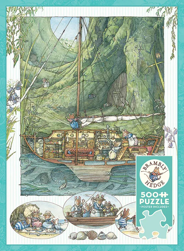 CobbleHill Brambly Hedge All Aboard Puzzle 500pc