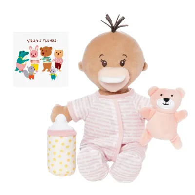 Manhattan Toy Love, Stella Sleepytime Set Brown Tuft