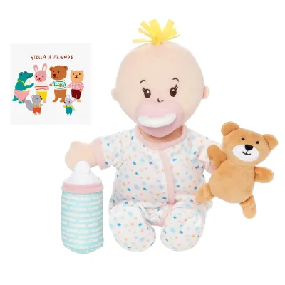 Manhattan Toy Love, Stella Sleepytime Set Blond Tuft