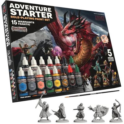 Army Painter Gamemaster Adventure Starter Role-Playing Paint Set