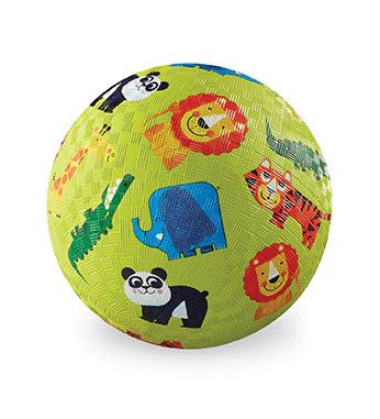 Crocodile Creek 7&quot; Play Ball, Style: Jungle