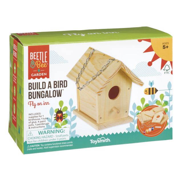 Beetle &amp; Bee Build A Bird Bungalow