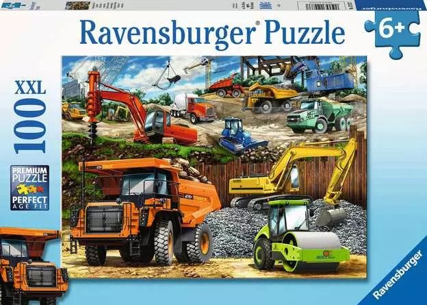 Ravensburger Construction Vehicles 100 pc Puzzle