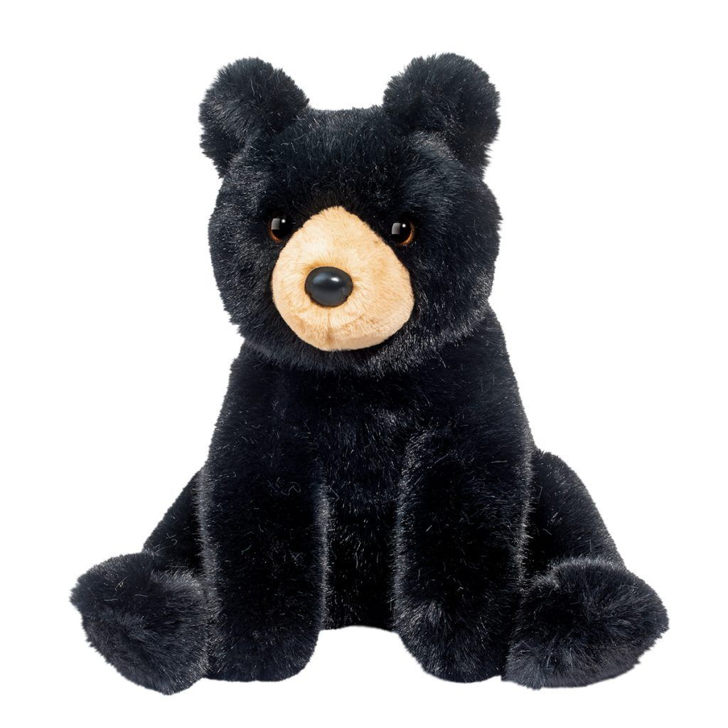 Douglas Toys Woodsie Black Bear Super Soft