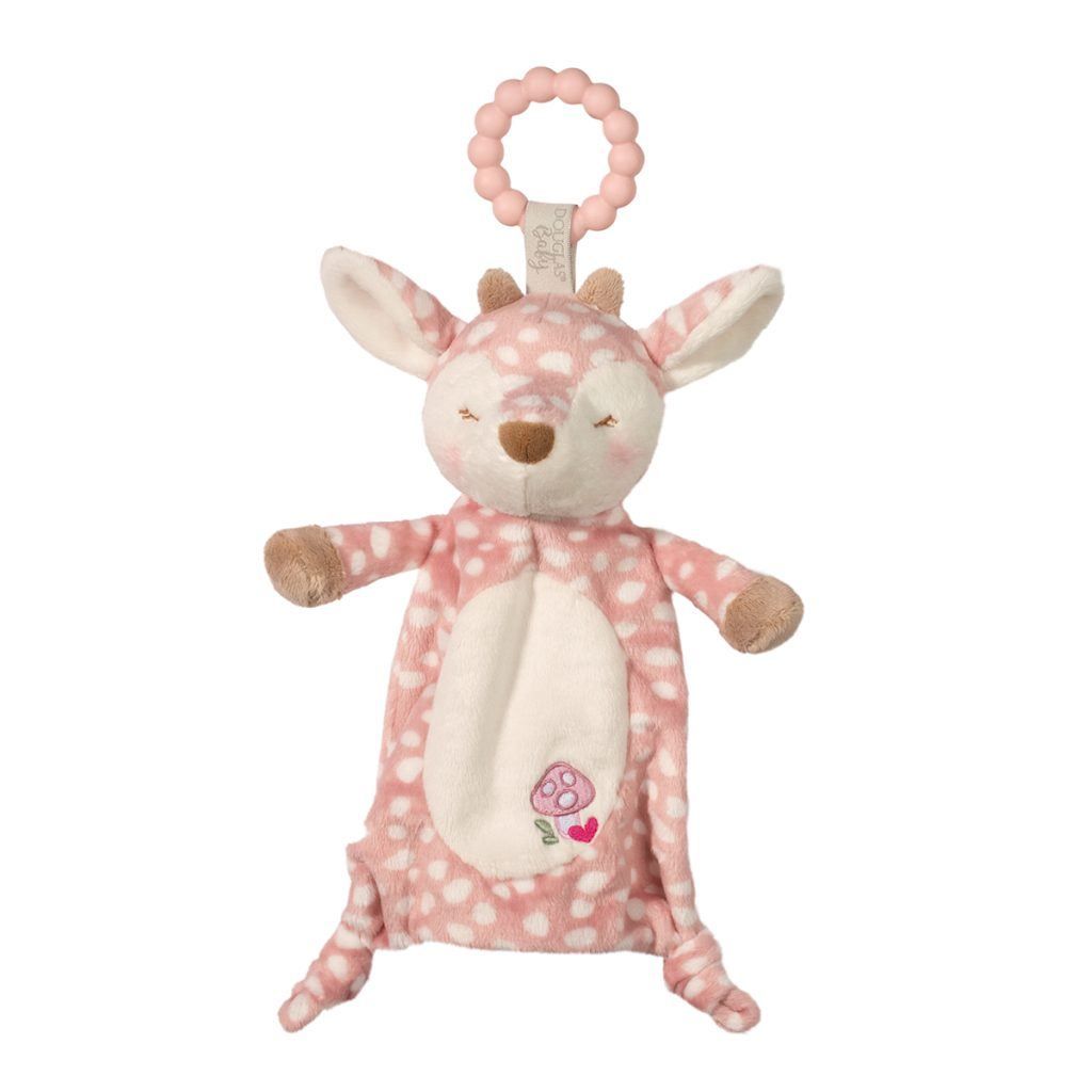 Douglas Toys Farrah Pink Fawn Teether