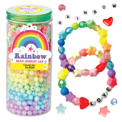 Faber Castell Rainbow Bead Jewelry Jar