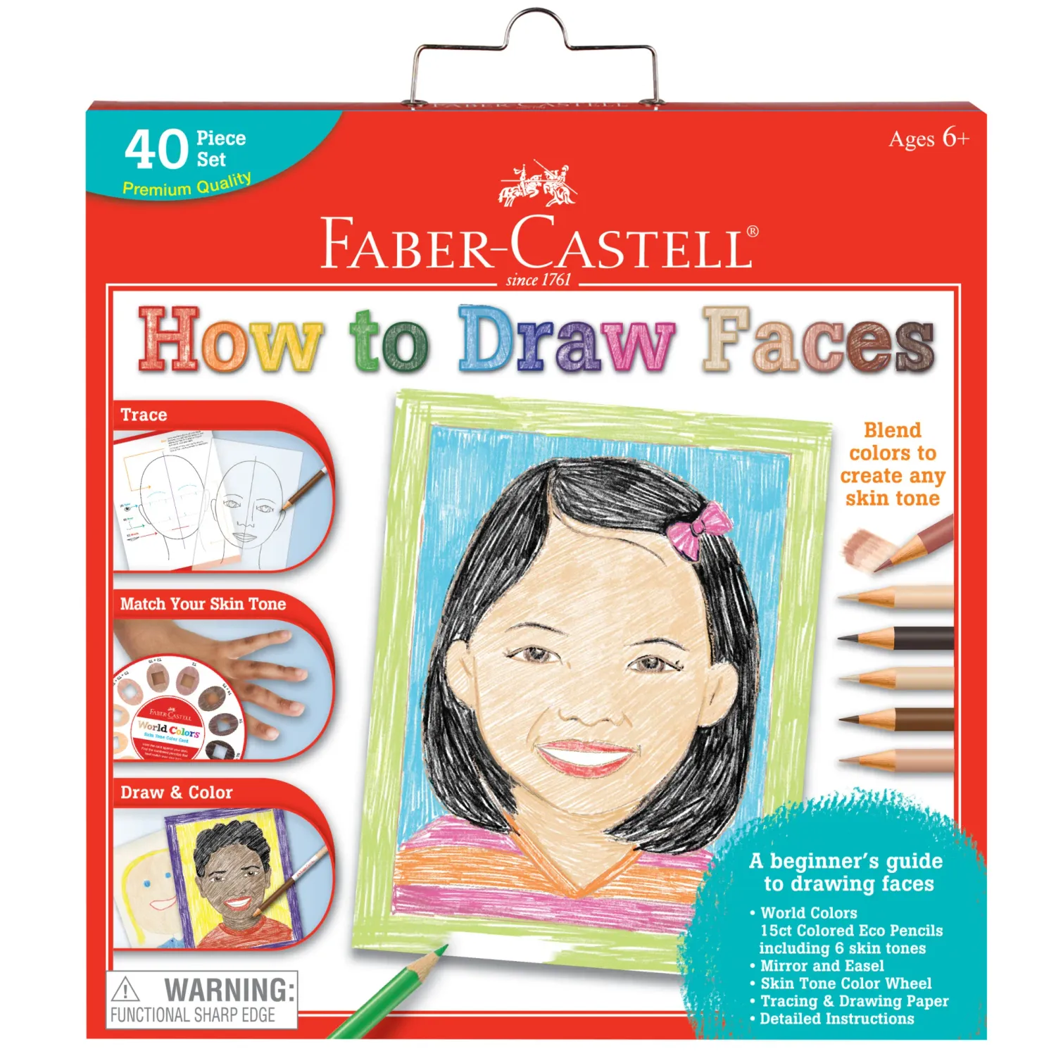 Faber-Castell World Colors - How to Draw Faces